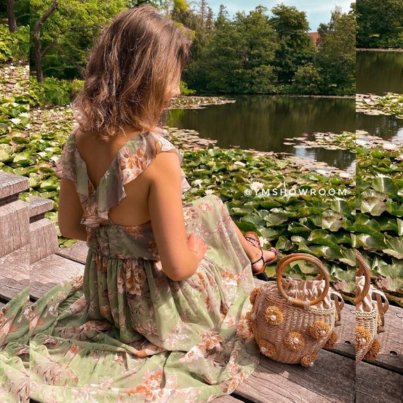 🔥Last 2🔥 ZARA Floral midi dress - Picture 9 of 10